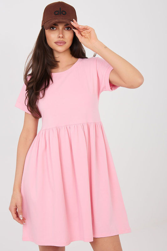  Sukienka Model RV-SK-5672.03P Light Pink - Rue Paris 