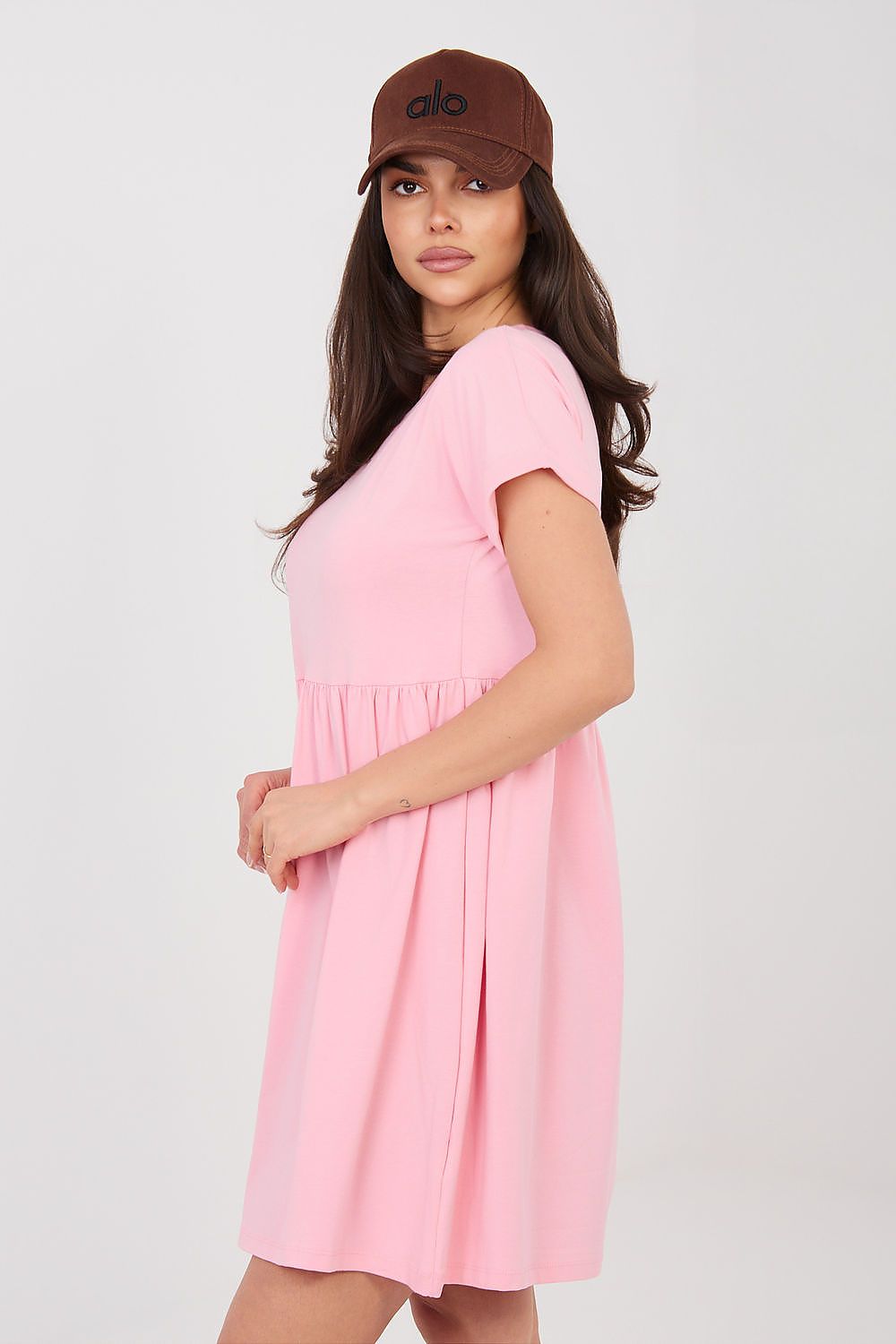  Sukienka Model RV-SK-5672.03P Light Pink - Rue Paris 