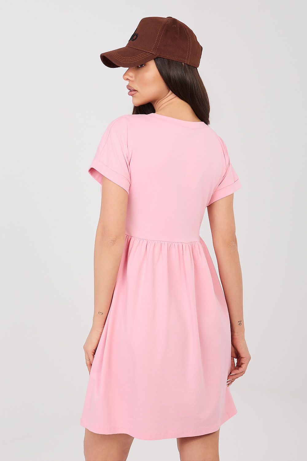  Sukienka Model RV-SK-5672.03P Light Pink - Rue Paris 