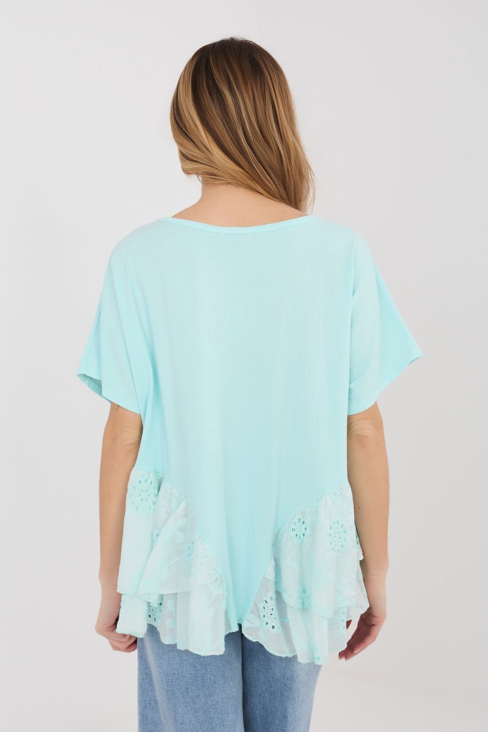   Bluzka Model IT-BZ-81870.18 Mint - Italy Moda 