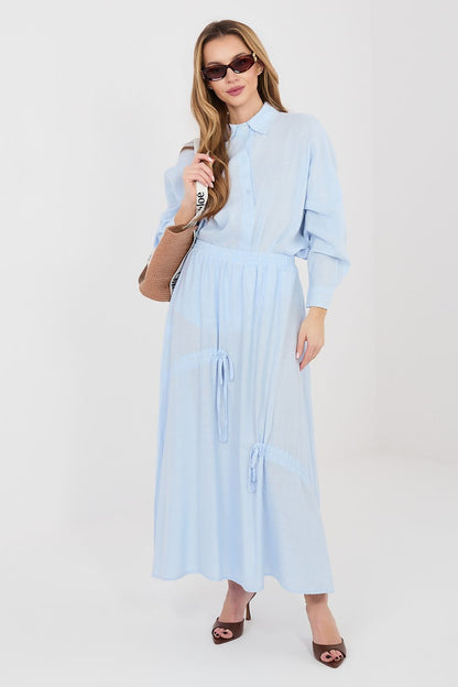  Spódnica Model IT-SD-3061.68 Light Blue - Italy Moda 