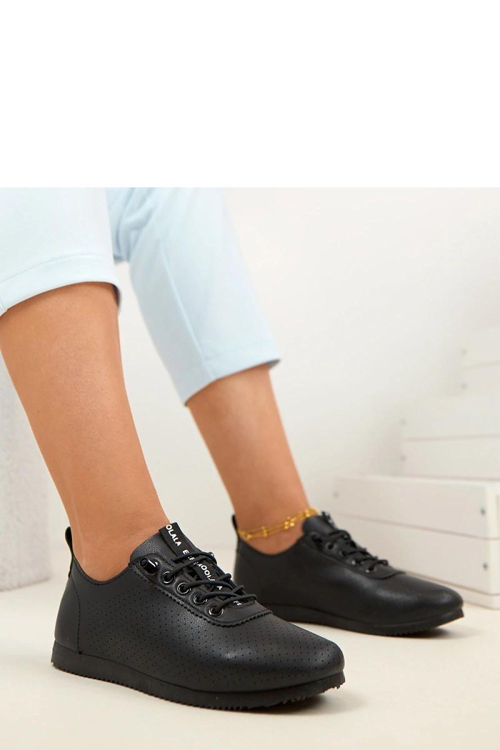 Trampki Zinnia White/Black - Solea — biała — Obuwie — EldoradoShop