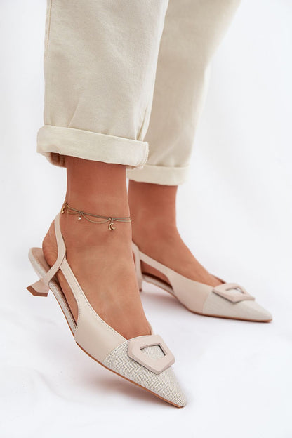  Sandały Model Camira J517-2 Beige - Step in style 