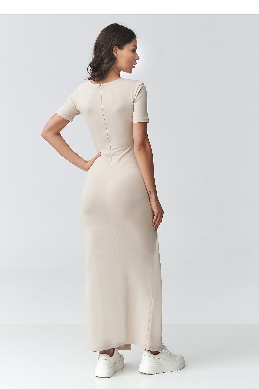  Sukienka Model M931 Light Beige - Makadamia 