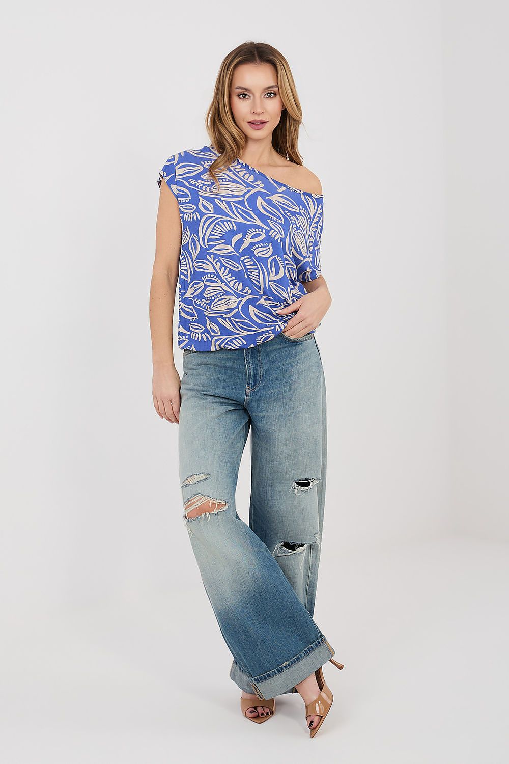   Bluzka Model D12110M02646E Dark Blue - Sublevel 