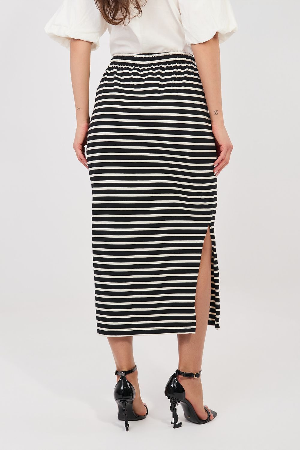  Spódnica Model D12127M50254A Black - Sublevel 