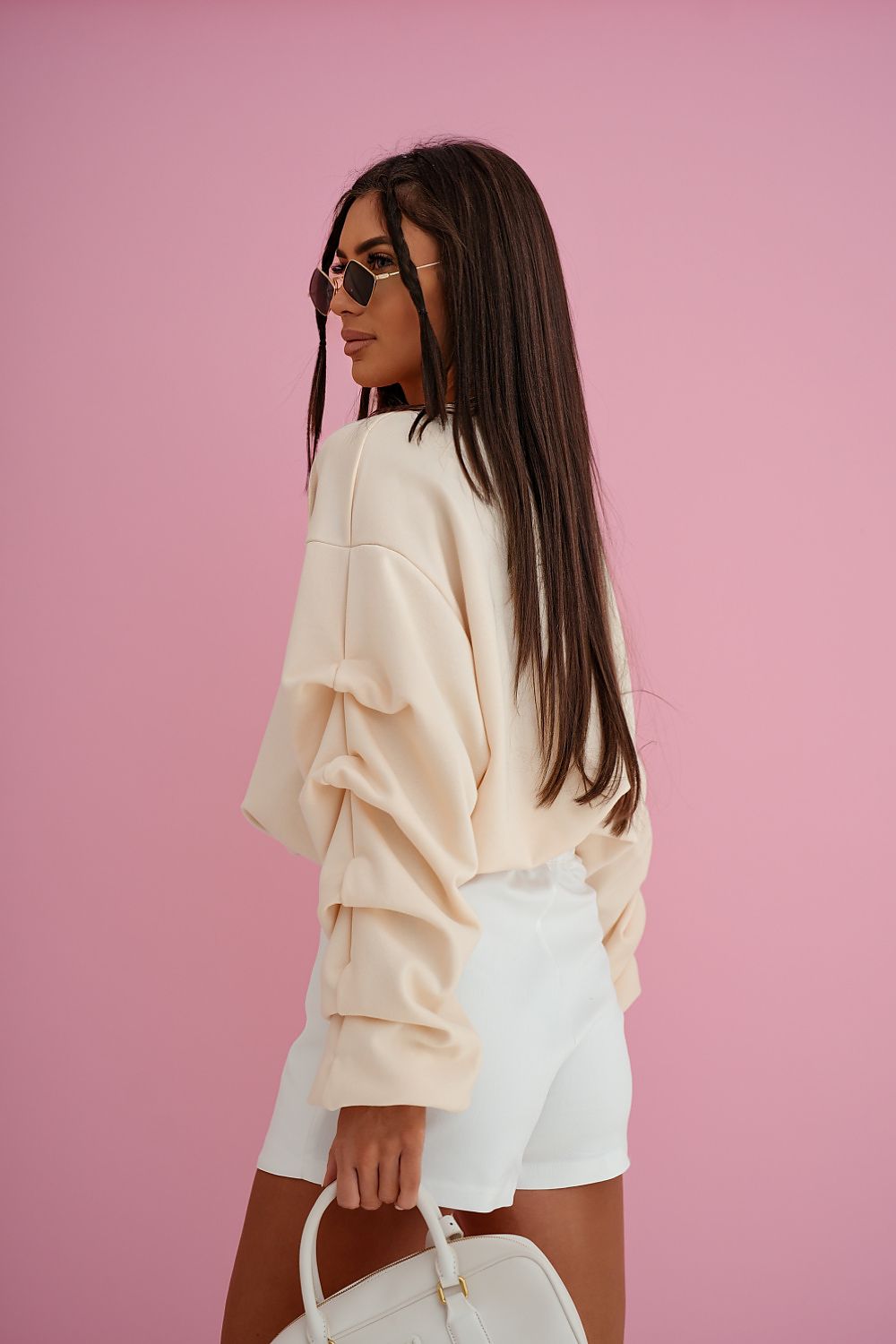   Bluza Damska Model Remy Etro 536321322 Kokos - LaBalancia 