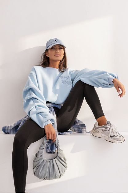   Bluza Damska Model Remy 496802665 Błękit - LaBalancia 