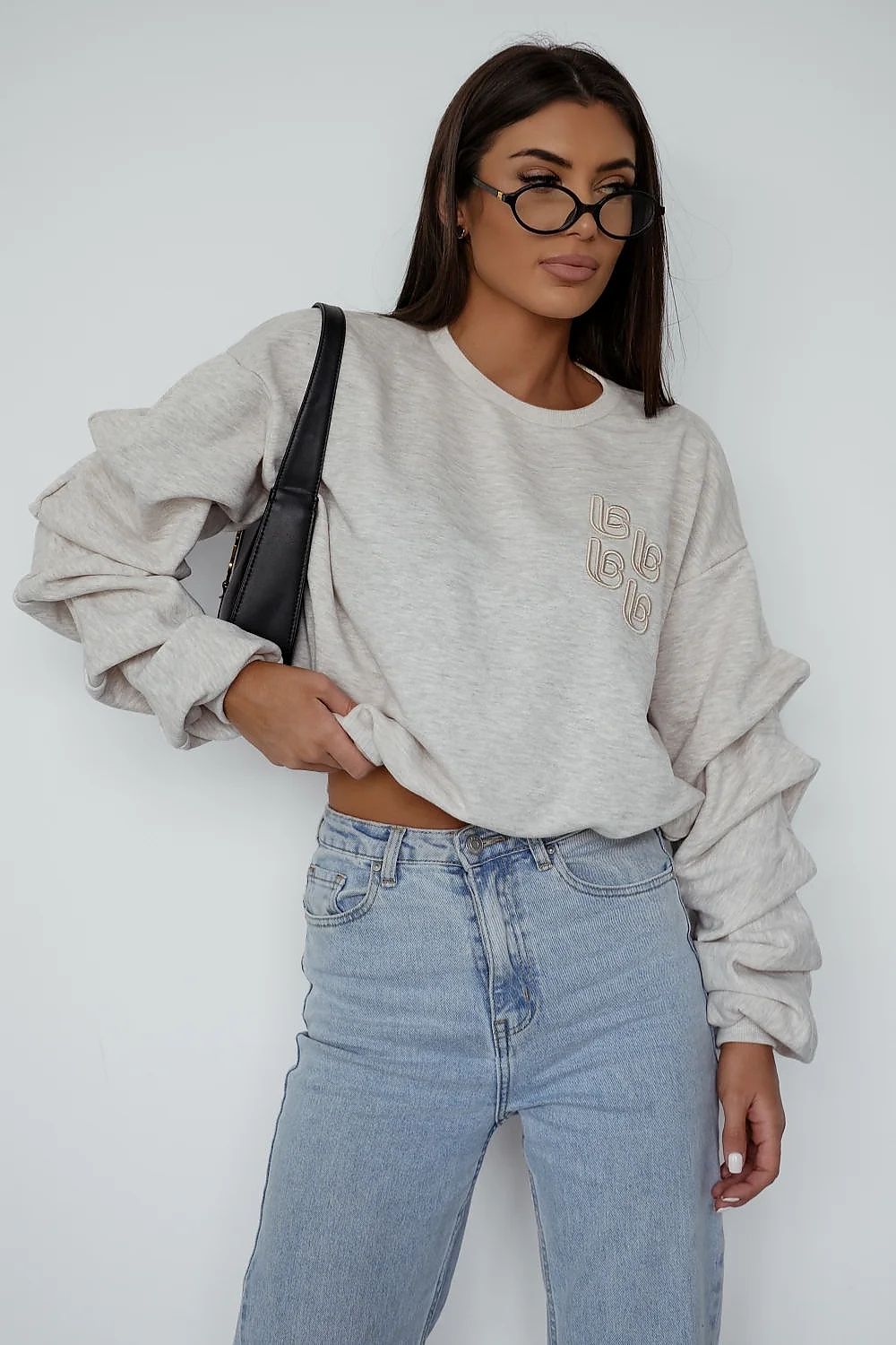   Bluza Damska Model Remy Etro 537693027 Beige Melange - LaBalancia 