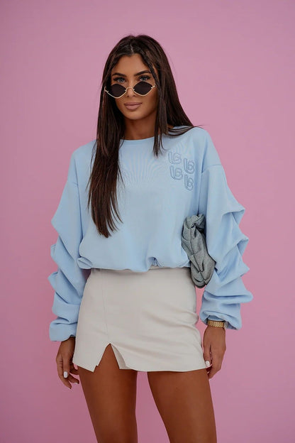   Bluza Damska Model Remy Etro 536319423 Błękit - LaBalancia 