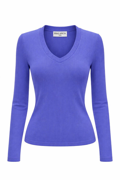   Bluzka Model Zuri 510512639 Atrament - LaBalancia 