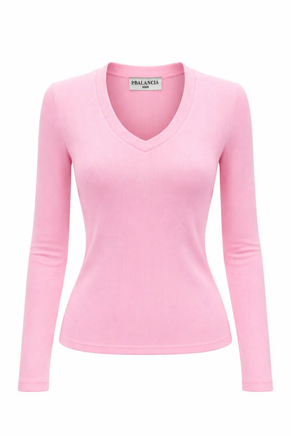   Bluzka Model Zuri 510511910 Light Pink - LaBalancia 