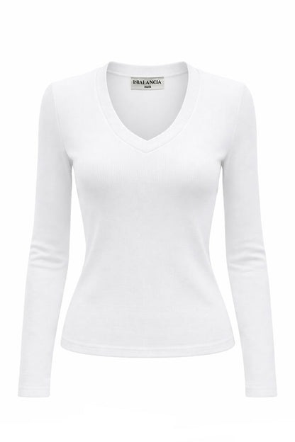  Bluzka Model Zuri 510511078 Ecru - LaBalancia 