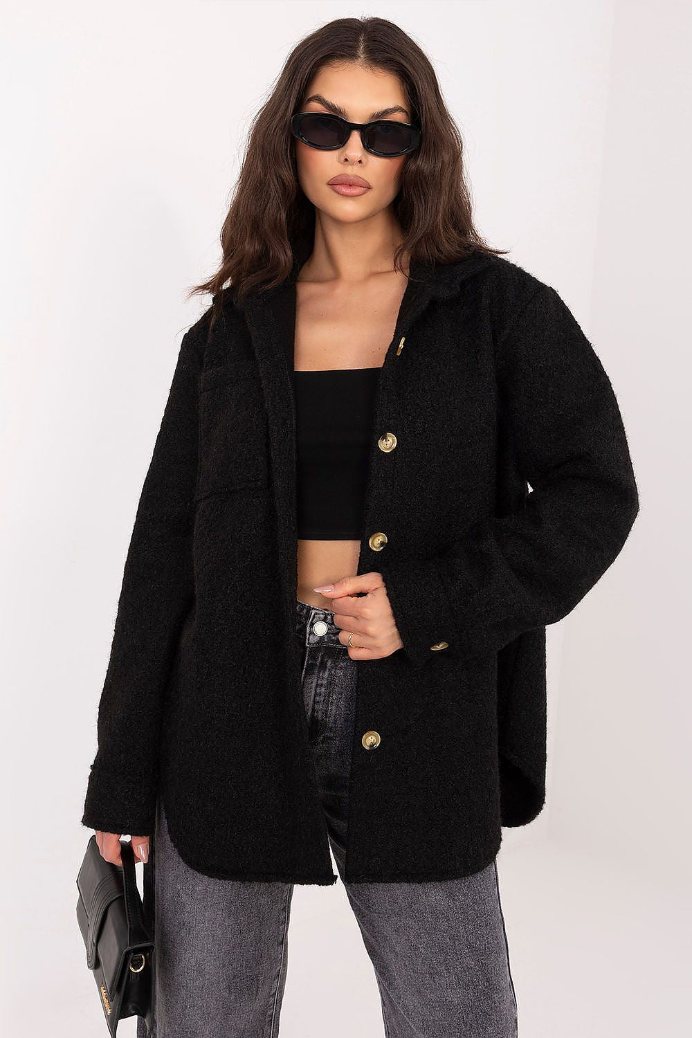   Kurtka Damska Model IT-KR-22292.01 Black - Rue Paris 