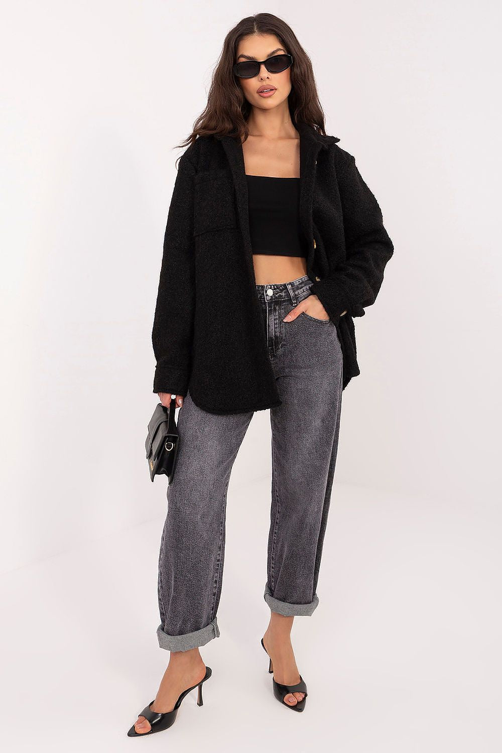   Kurtka Damska Model IT-KR-22292.01 Black - Rue Paris 
