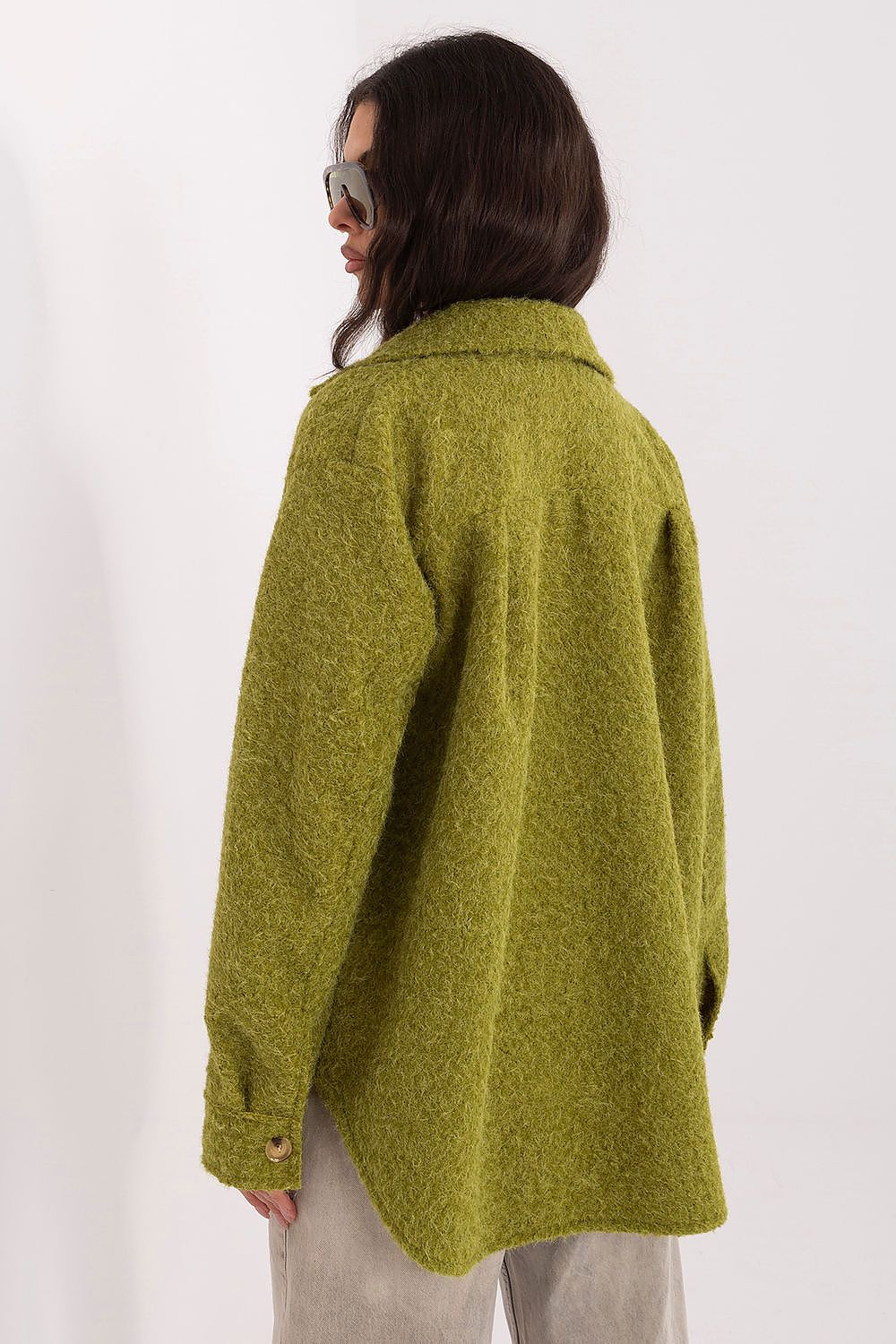   Kurtka Damska Model IT-KR-22292.85 Oliwka - Rue Paris 