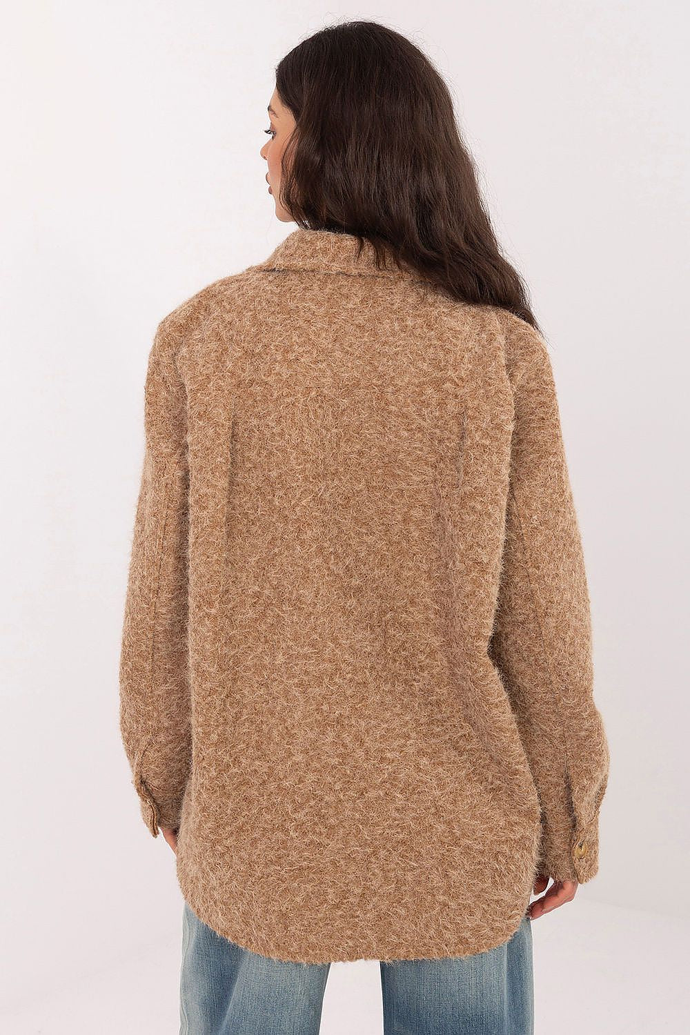  Kurtka Damska Model IT-KR-22292.00 Camel - Rue Paris 