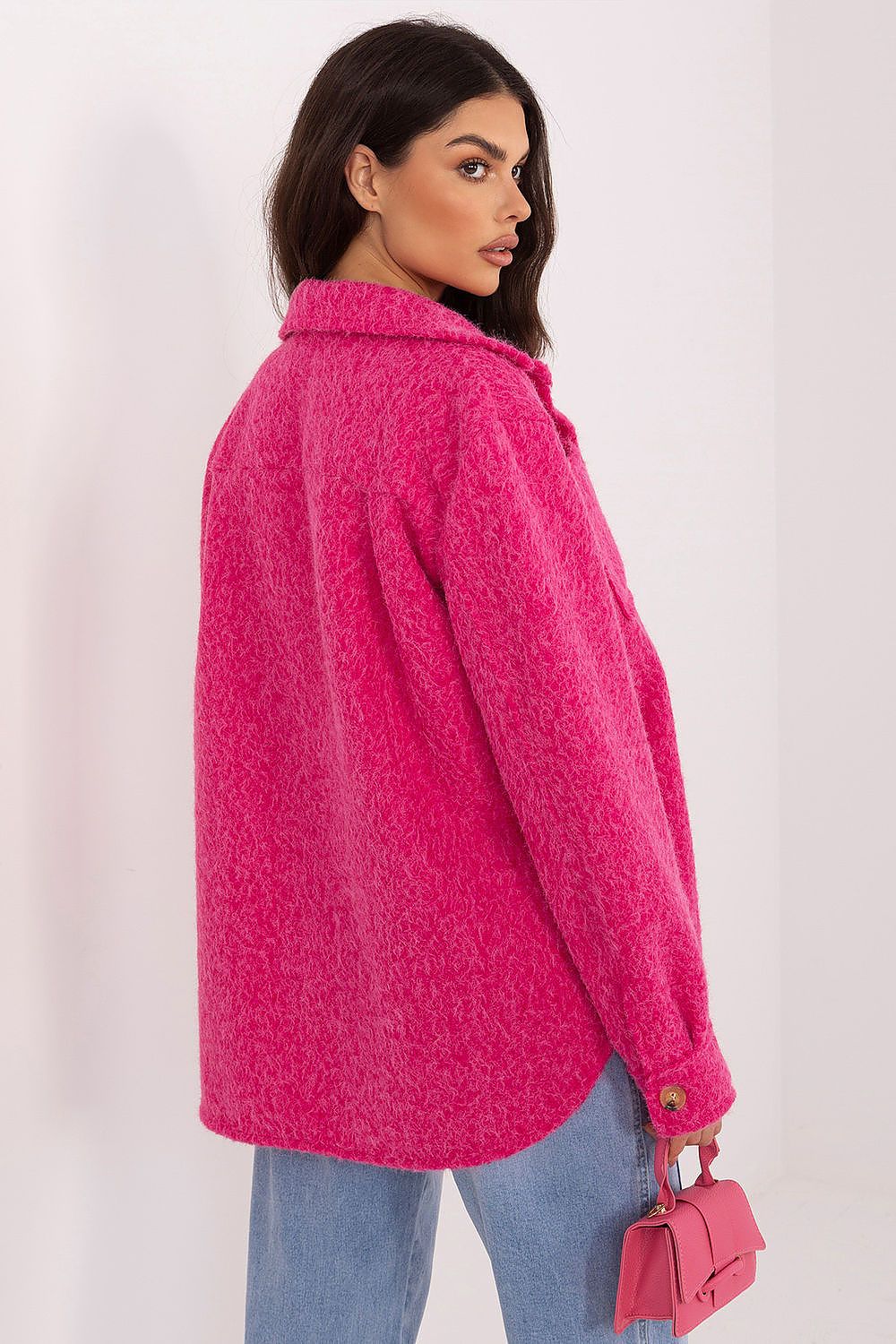   Kurtka Damska Model IT-KR-22292.00 Fuksja - Rue Paris 