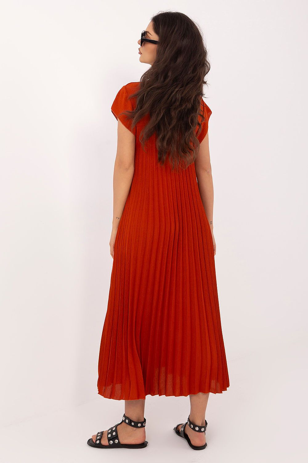  Sukienka Model IT-SK-19552.71 Dark Orange - Rue Paris 