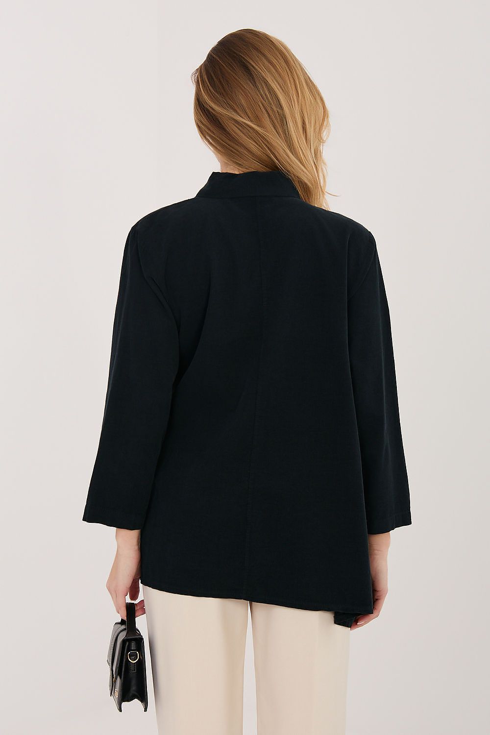   Koszula Damska Model IT-KS-FL10188.27 Black - Rue Paris 