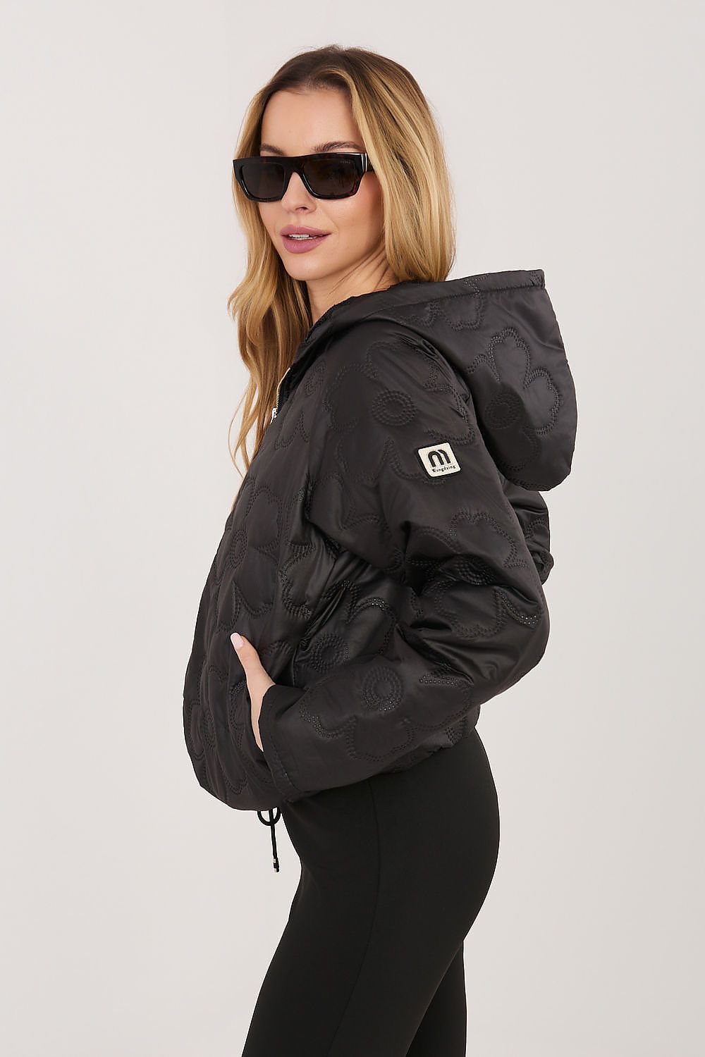   Kurtka Damska Model IT-KR-FL10126.86 Black - Rue Paris 