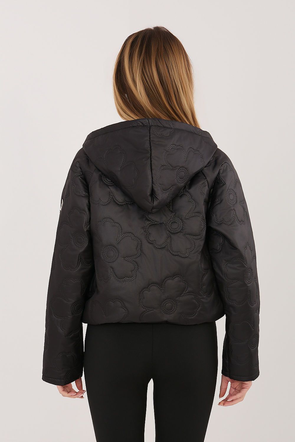   Kurtka Damska Model IT-KR-FL10126.86 Black - Rue Paris 
