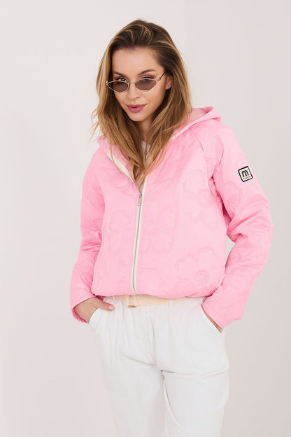   Kurtka Damska Model IT-KR-FL10126.86 Pink - Rue Paris 