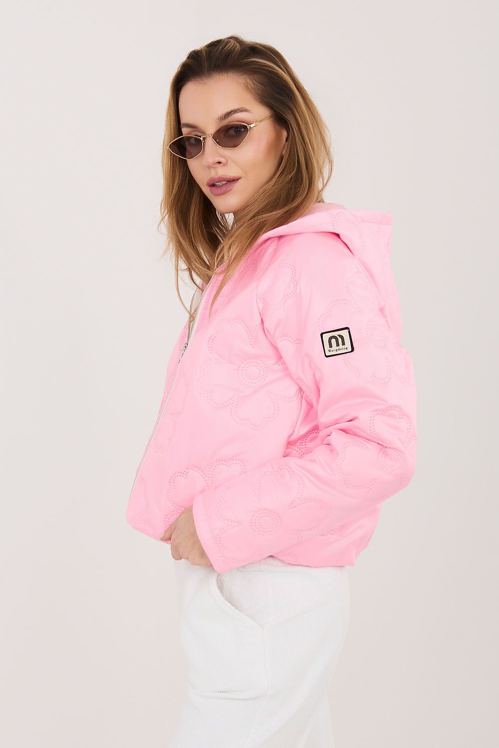   Kurtka Damska Model IT-KR-FL10126.86 Pink - Rue Paris 