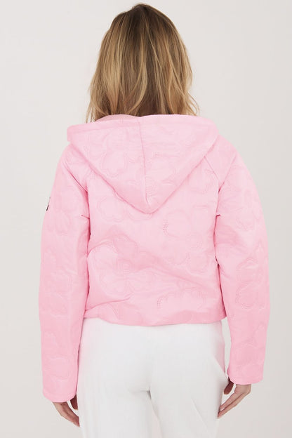   Kurtka Damska Model IT-KR-FL10126.86 Pink - Rue Paris 