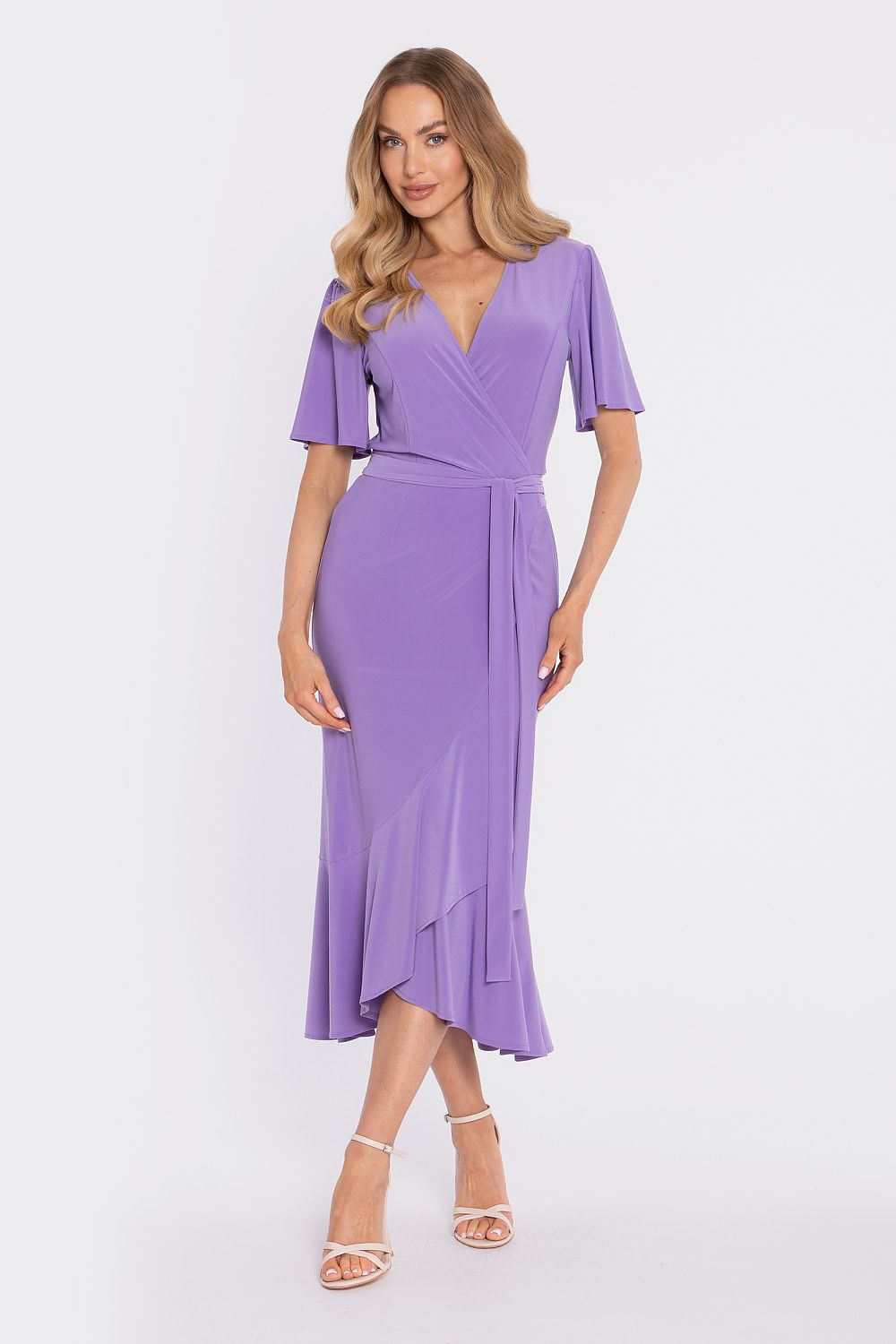  Sukienka Model MOE912 Light Violet - Moe 