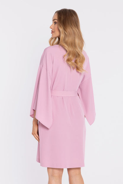   Sukienka Model MOE908 Powder Pink - Moe 