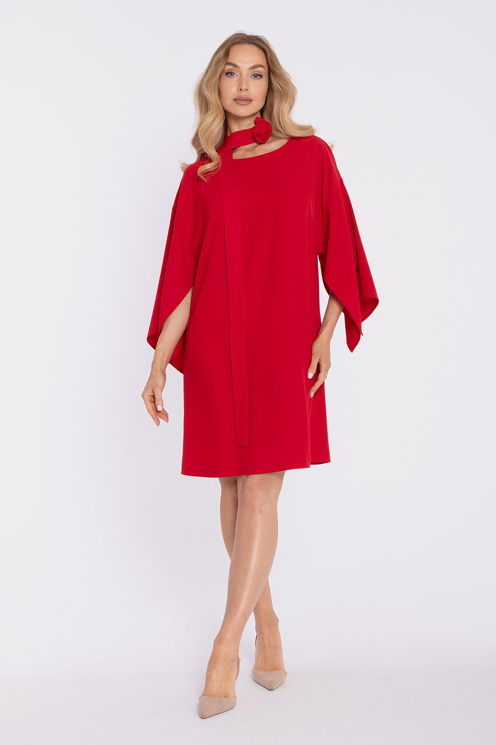   Sukienka Model MOE908 Red - Moe 