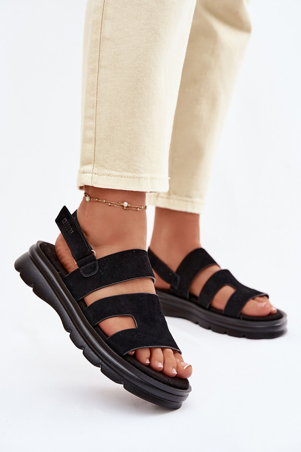  Sandały Model Big Star TT274484 Black - Step in style 