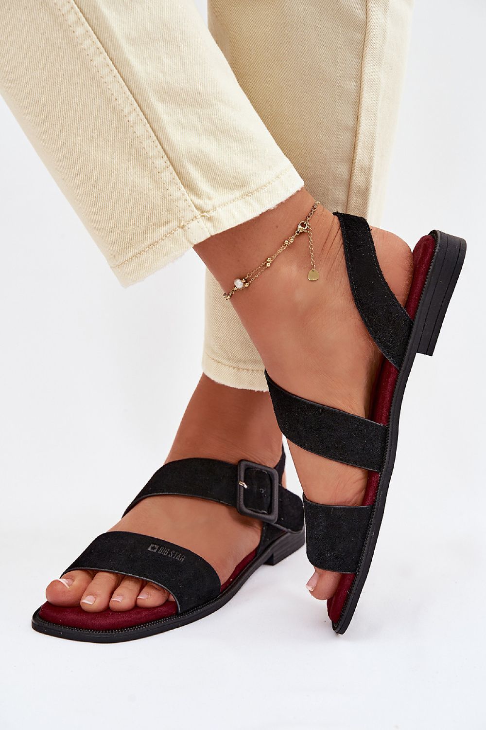  Sandały Model Big Star TT274490 Black - Step in style 
