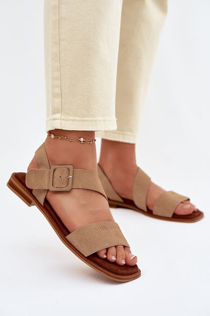  Sandały Model Big Star TT274491 Beige - Step in style 