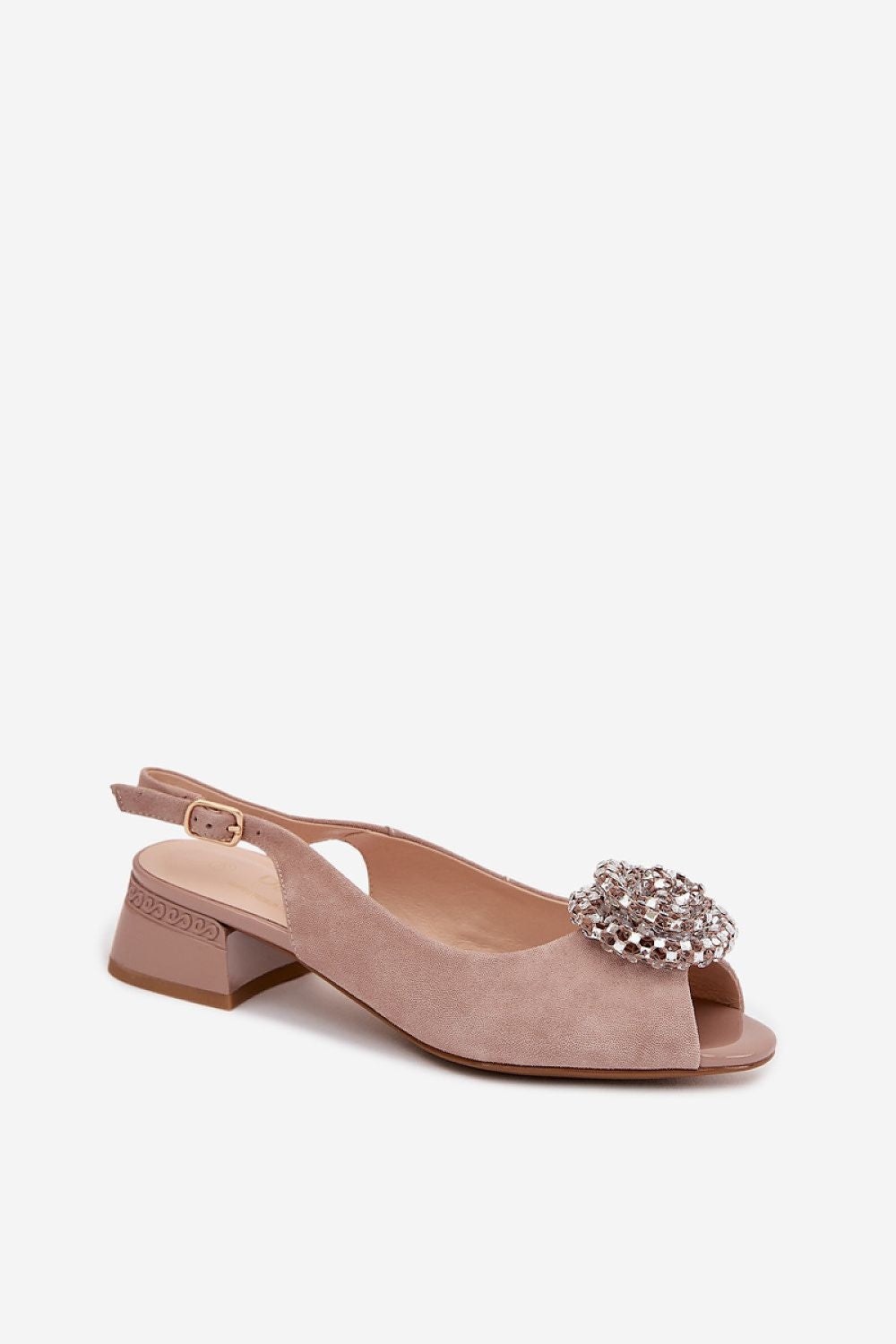  Sandały Model DA CR61-3030 Beige - Step in style 