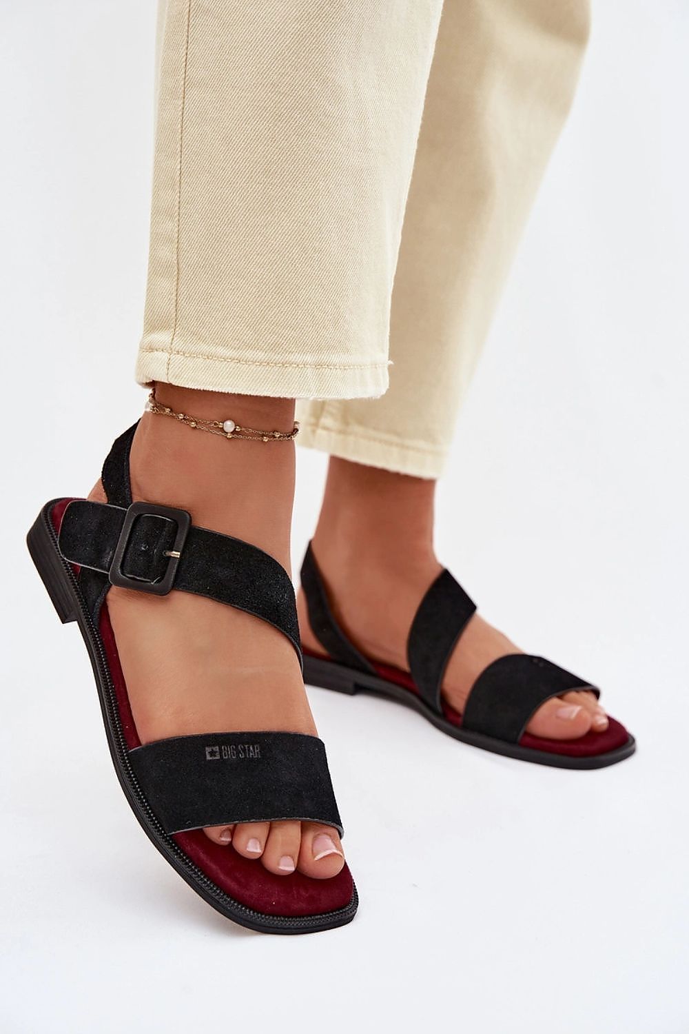  Sandały Model Big Star TT274490 Black - Step in style 