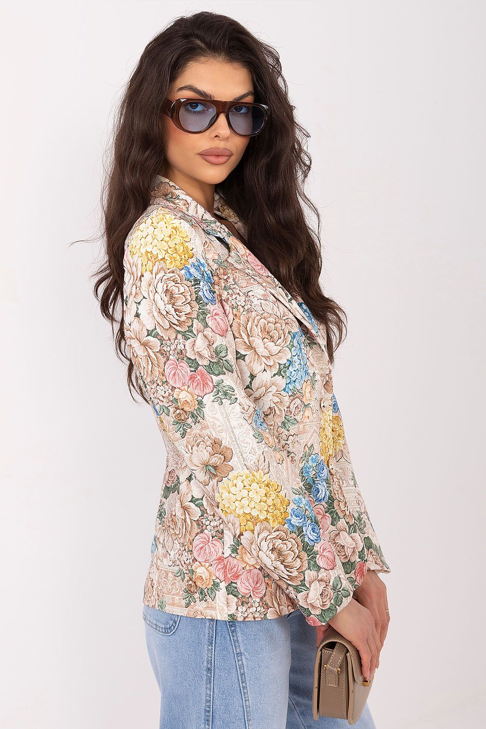   Marynarka Model IT-MA-FL9928.15 Beige - Italy Moda 