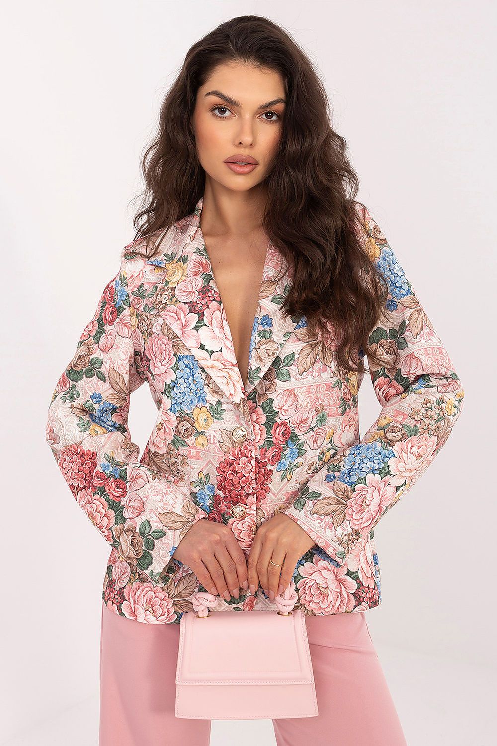   Marynarka Model IT-MA-FL9928.15 Pink - Italy Moda 
