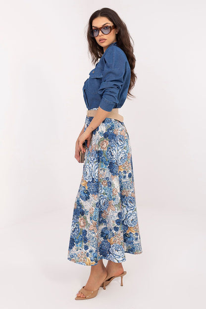  Spódnica Model IT-SD-FL9850-2.17 Dark Blue - Italy Moda 
