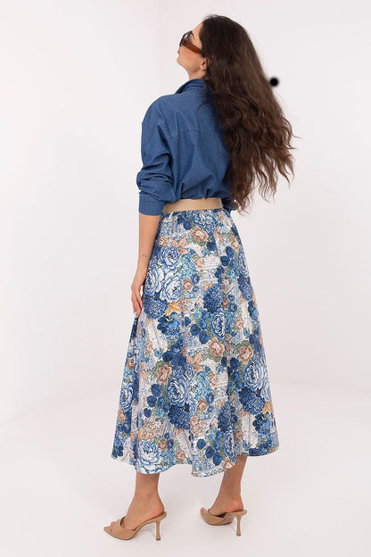  Spódnica Model IT-SD-FL9850-2.17 Dark Blue - Italy Moda 
