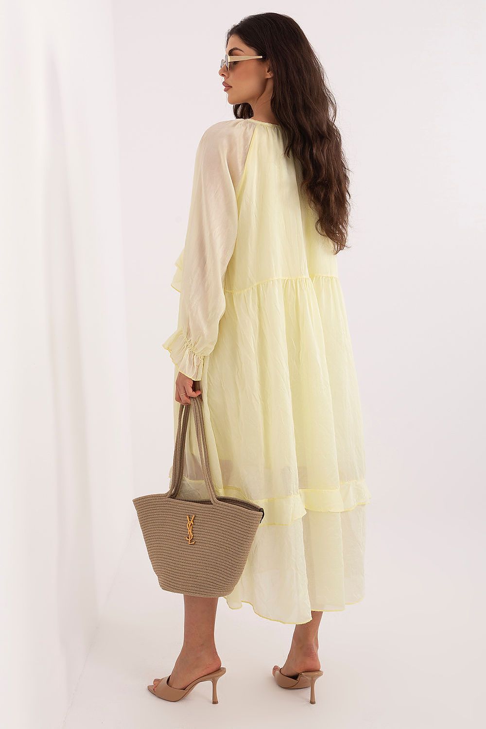  Sukienka Model IT-SK-51600.19 Light Yellow - Italy Moda 