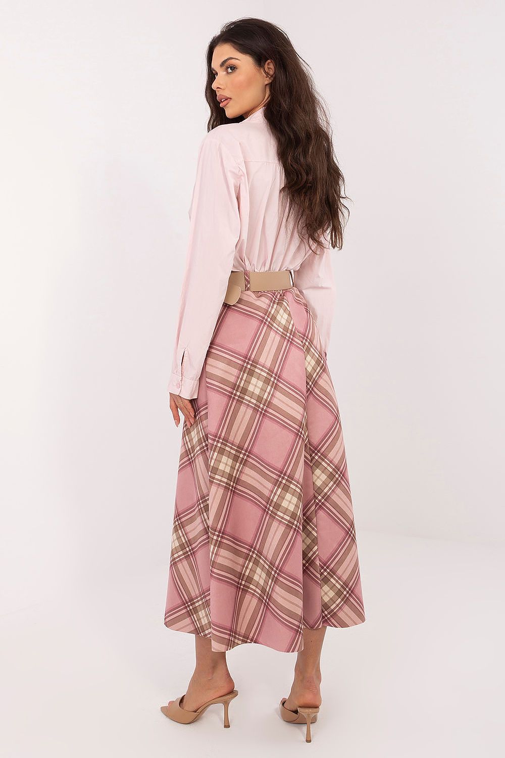  Spódnica Model IT-SD-23296.84 Pink - Italy Moda 