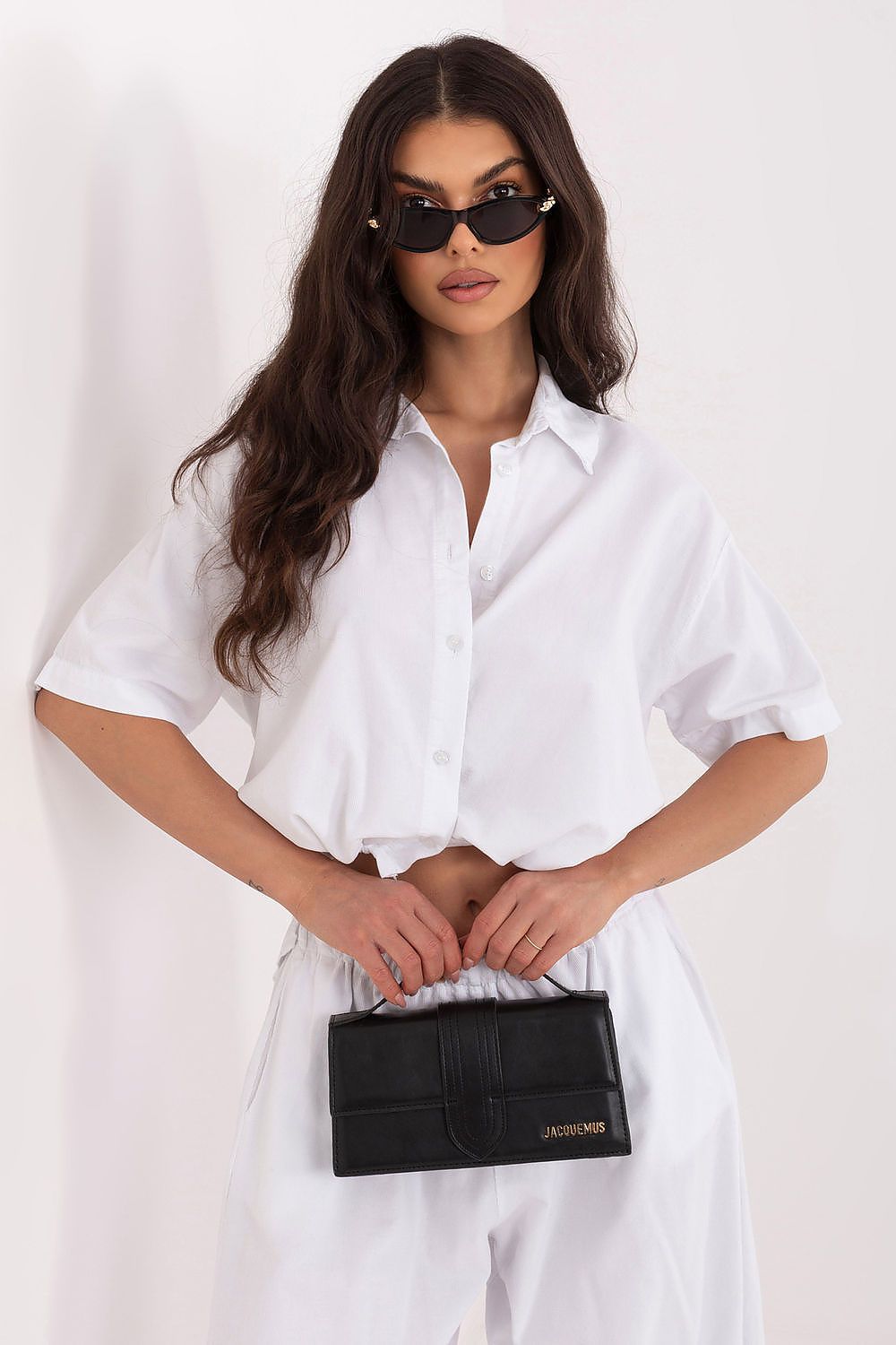   Koszula Damska Model IT-KS-FL10320.12 White - Italy Moda 