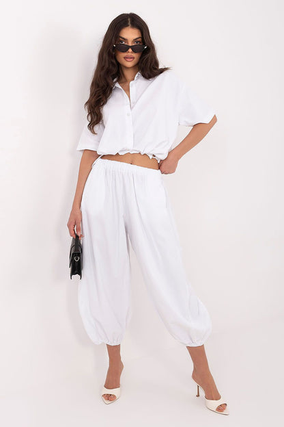   Koszula Damska Model IT-KS-FL10320.12 White - Italy Moda 