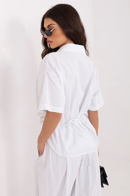   Koszula Damska Model IT-KS-FL10320.12 White - Italy Moda 