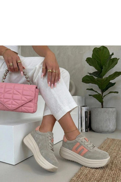 Buty Sportowe White/Beige - Solea — beżowa — Obuwie — EldoradoShop