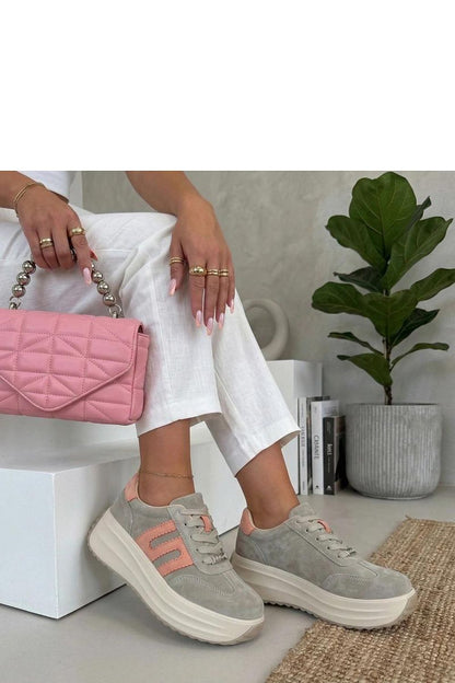 Buty Sportowe White/Beige - Solea — beżowa — Obuwie — EldoradoShop