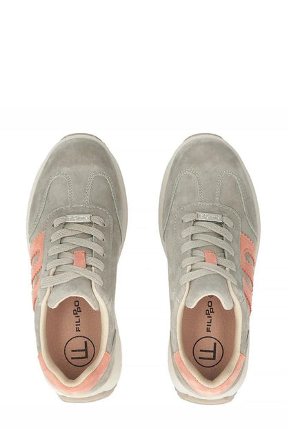 Buty Sportowe White/Beige - Solea — beżowa — Obuwie — EldoradoShop