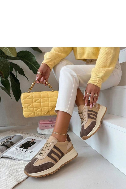   Buty Sportowe Model Filippo DP7733/26 BE Beige - Solea 